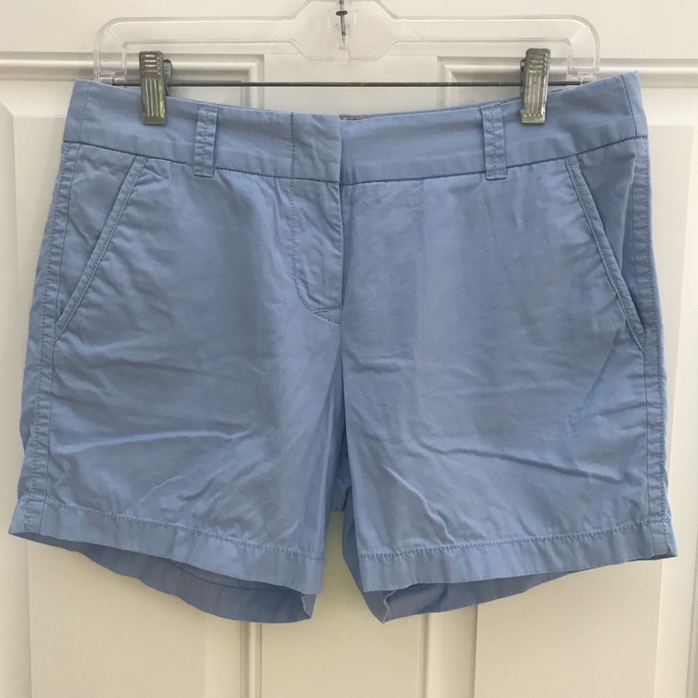 J. CREW Broken-in Twill Blue Chino SHORTS
